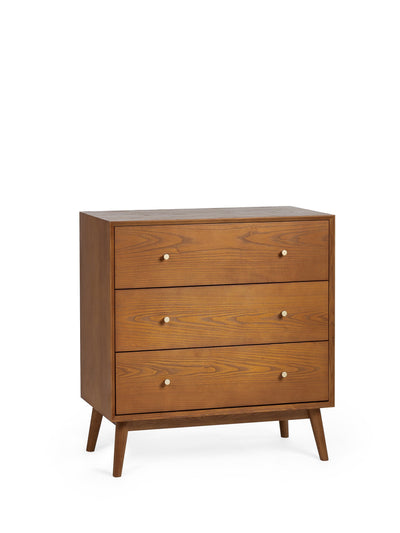 Lowry 3 Drawer Chest – Julian Bowen