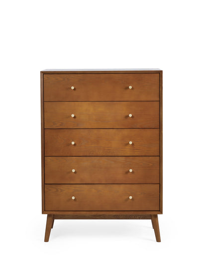 Lowry 5 Drawer Chest – Julian Bowen, view 3