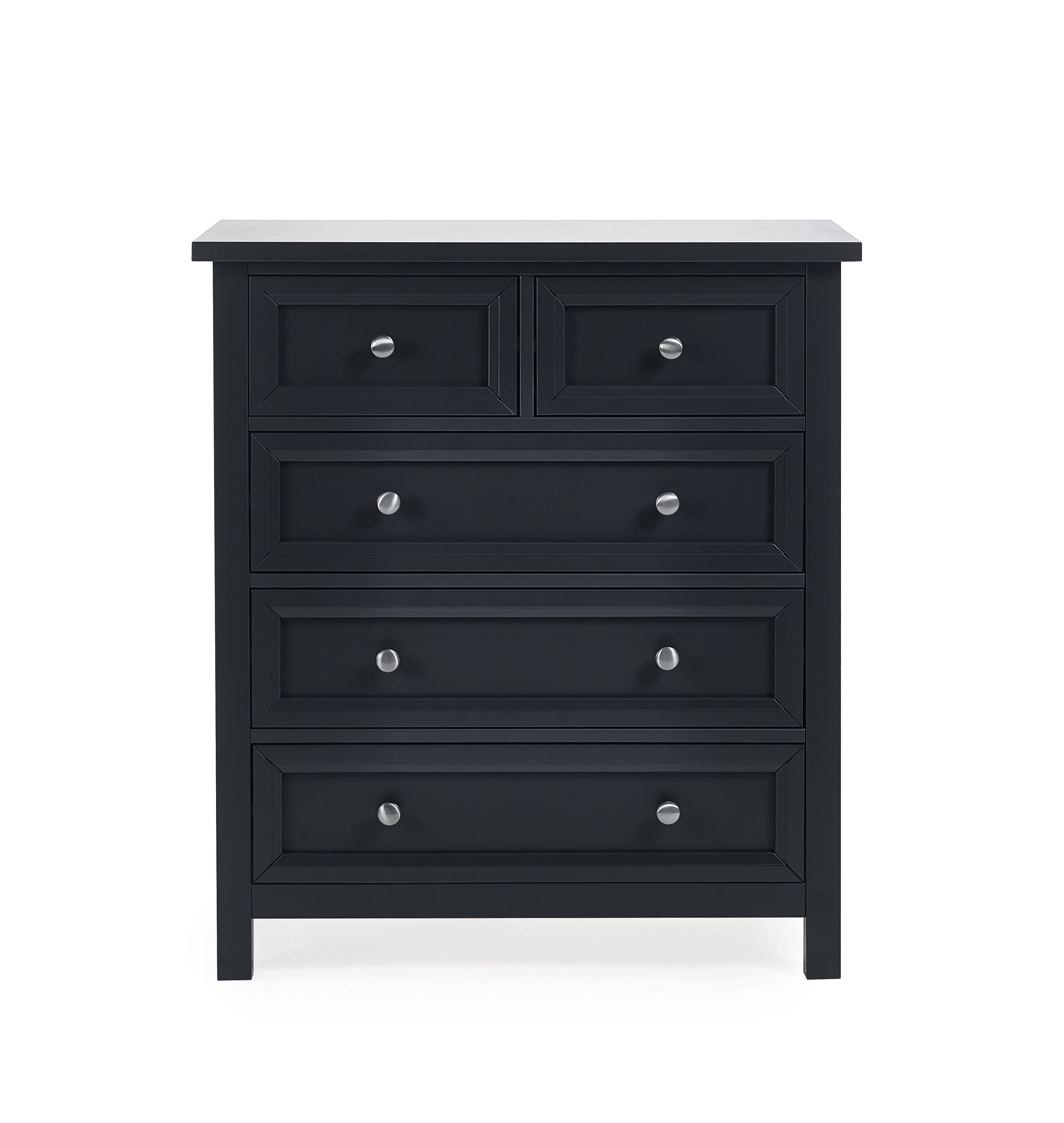 Maine 3+2 Drawer Chest - Anthracite – Julian Bowen, view 4