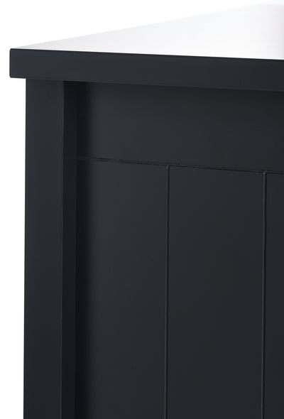 Maine 3 Drawer Chest - Anthracite – Julian Bowen, view 6