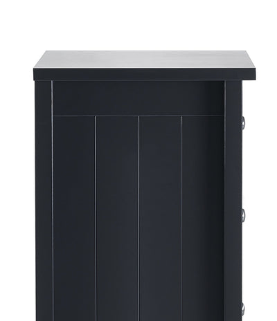 Maine 5 Drawer Tall Chest - Anthracite – Julian Bowen, view 5