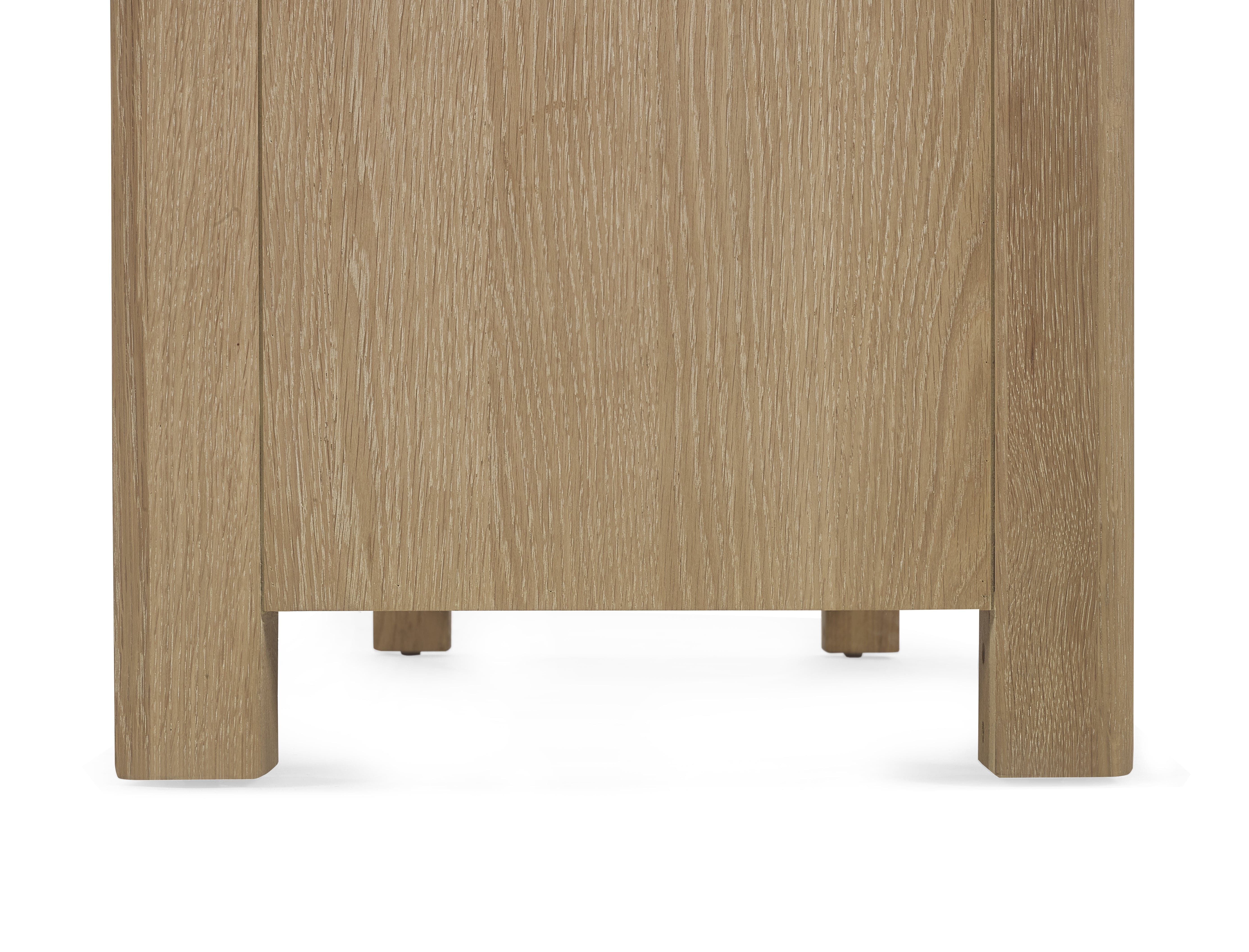 Memphis Limed Oak 6 Drawer Wide Chest – Julian Bowen, view 7