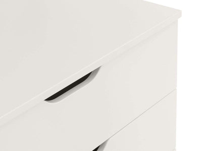 Julian Bowen CHEST OF DRAWERS Pluto 4 Drawer Chest Stone White Bed Kings