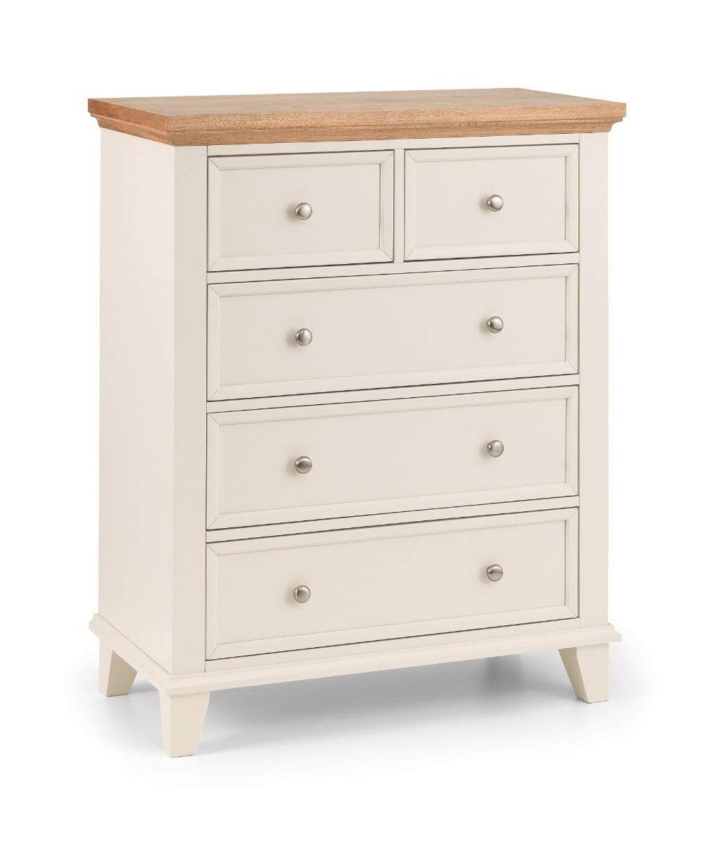 Julian Bowen Chest Of Drawers Portland 3+2 Drawer Chest Ass Bed Kings