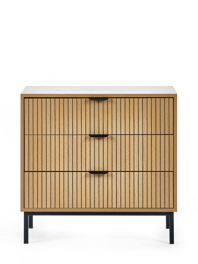 Sia 3 Drawer Chest – Julian Bowen, view 5