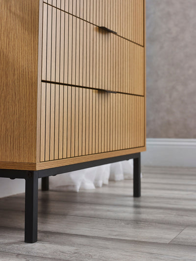 Sia 3 Drawer Chest – Julian Bowen, view 6