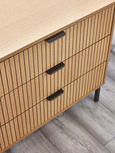 Sia 3 Drawer Chest – Julian Bowen, view 7