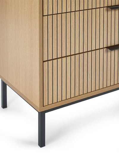 Sia 5 Drawer Chest – Julian Bowen, view 5