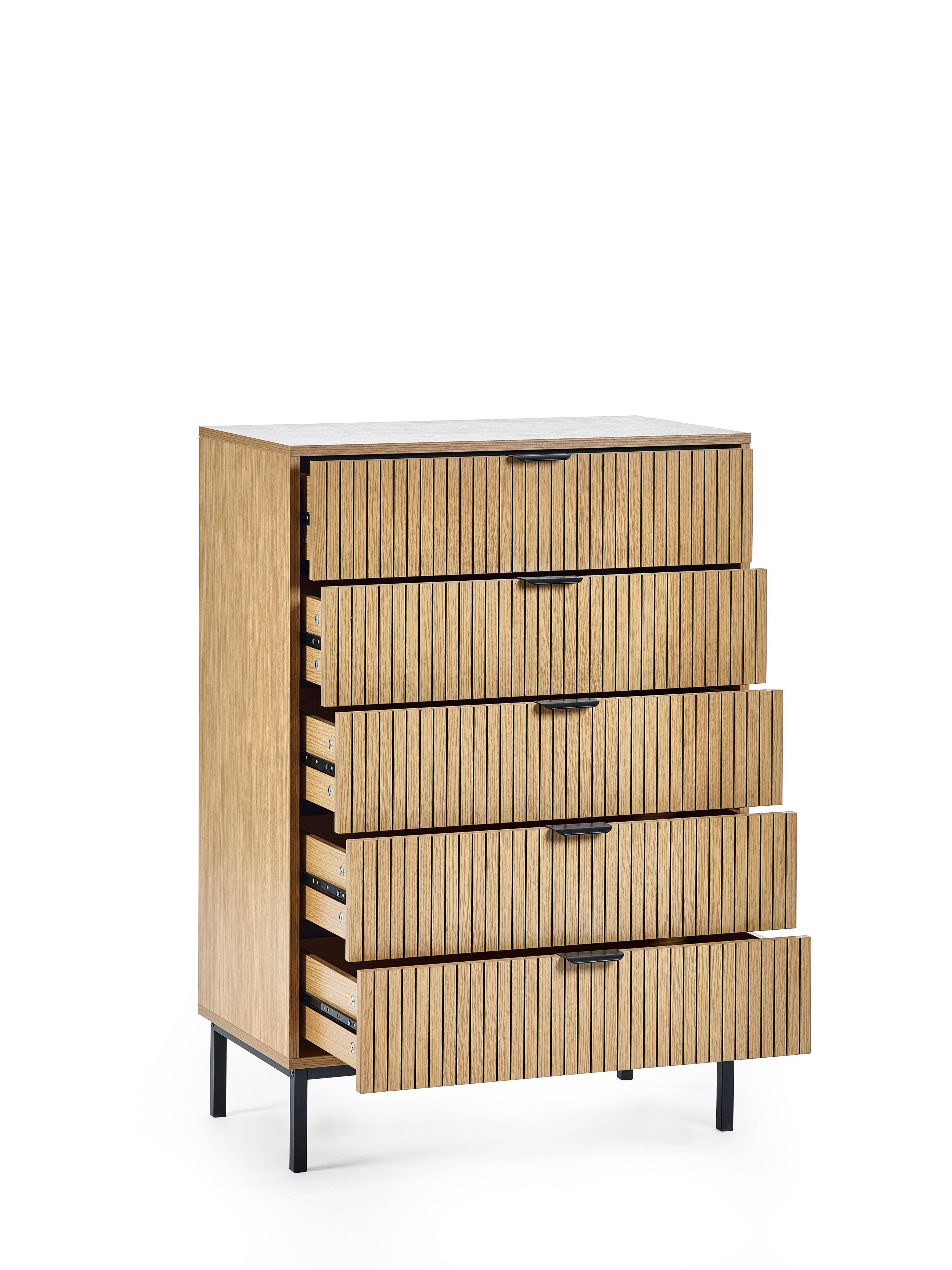 Sia 5 Drawer Chest – Julian Bowen, view 3