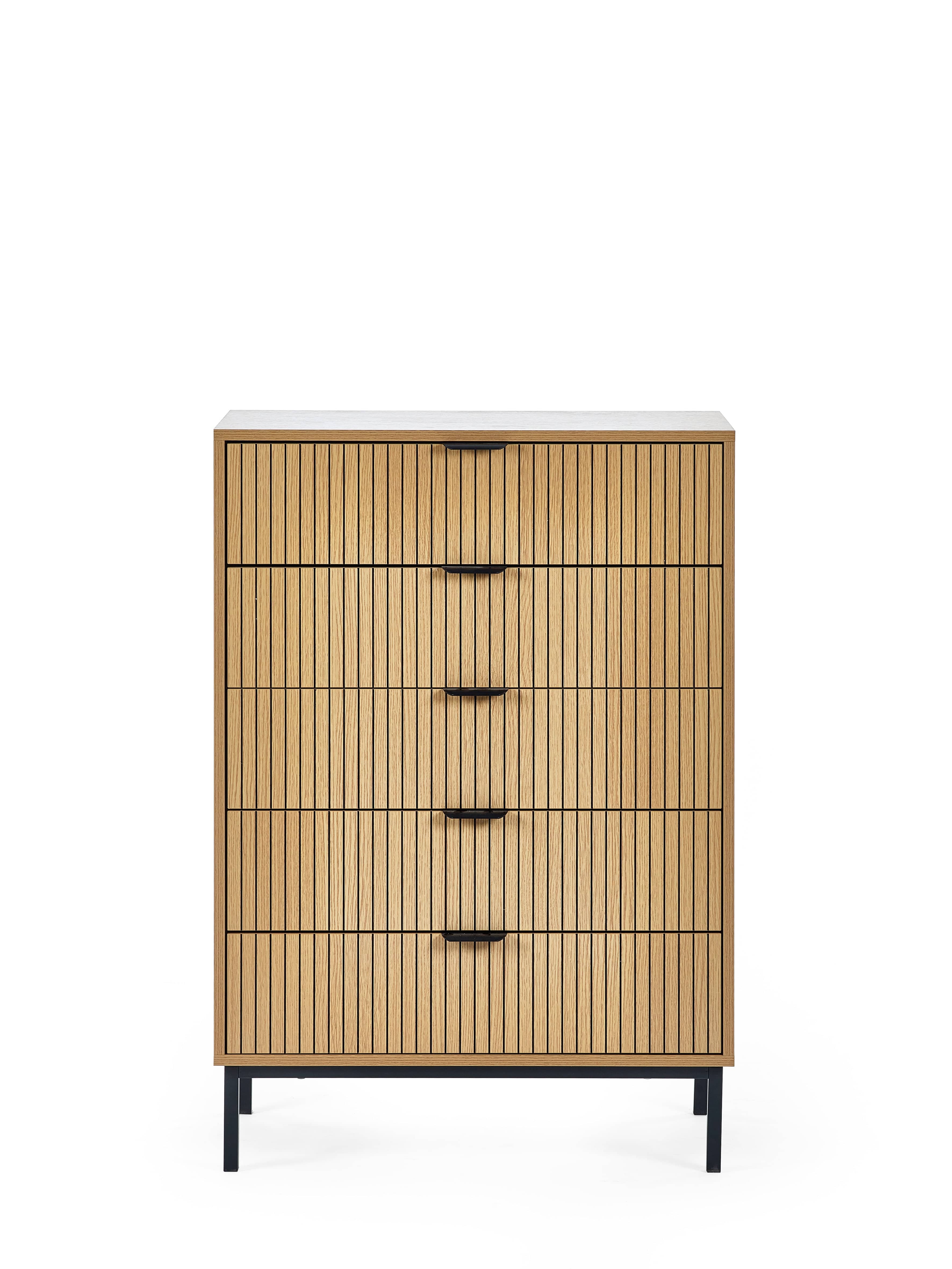 Sia 5 Drawer Chest – Julian Bowen, view 4