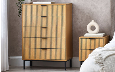 Sia 5 Drawer Chest – Julian Bowen, view 2
