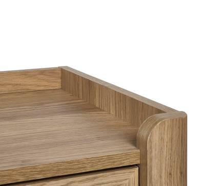 Sydney 6 Drawer Wide Chest - Rattan Effect – Julian Bowen, view 7