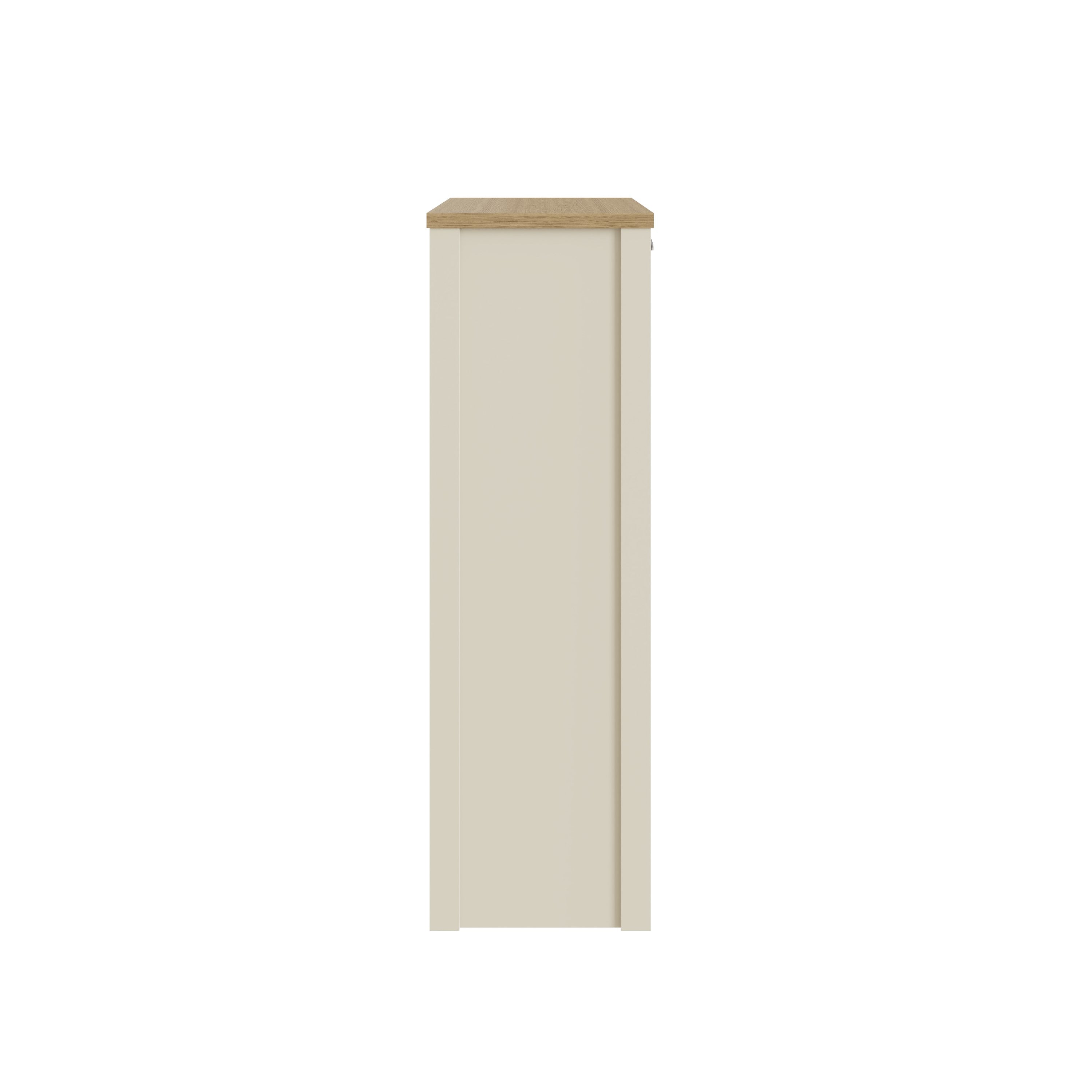 Lancaster 2 Door Shoe Cabinet Cream – GFW, view 6