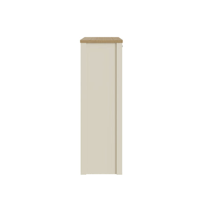 Lancaster 2 Door Shoe Cabinet Cream – GFW, view 6