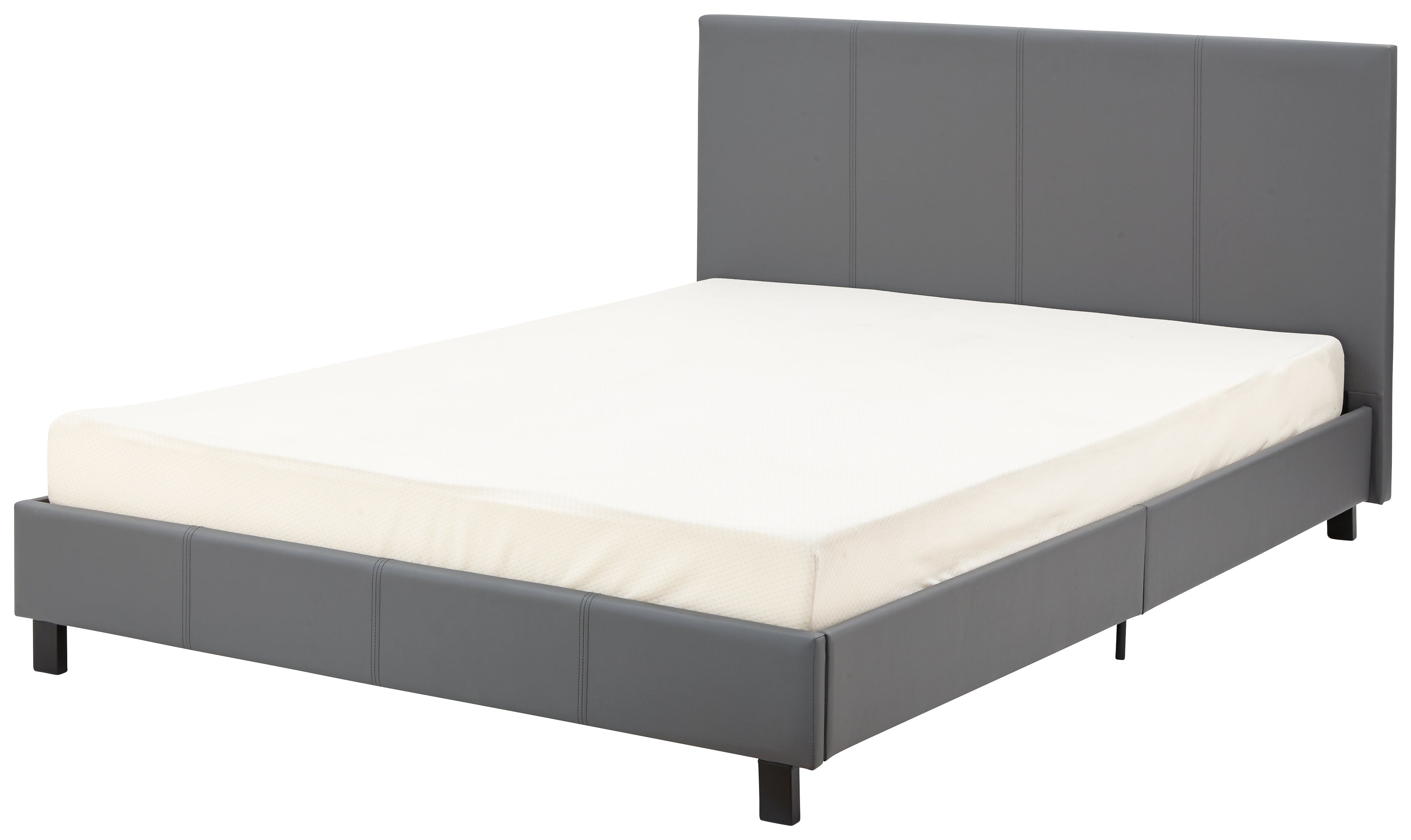 90cm Bed In A Box – Grey
