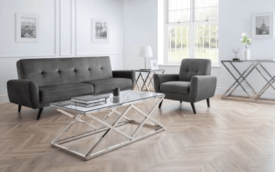Julian Bowen Coffee Table Biarritz X Frame Coffee Table Bed Kings