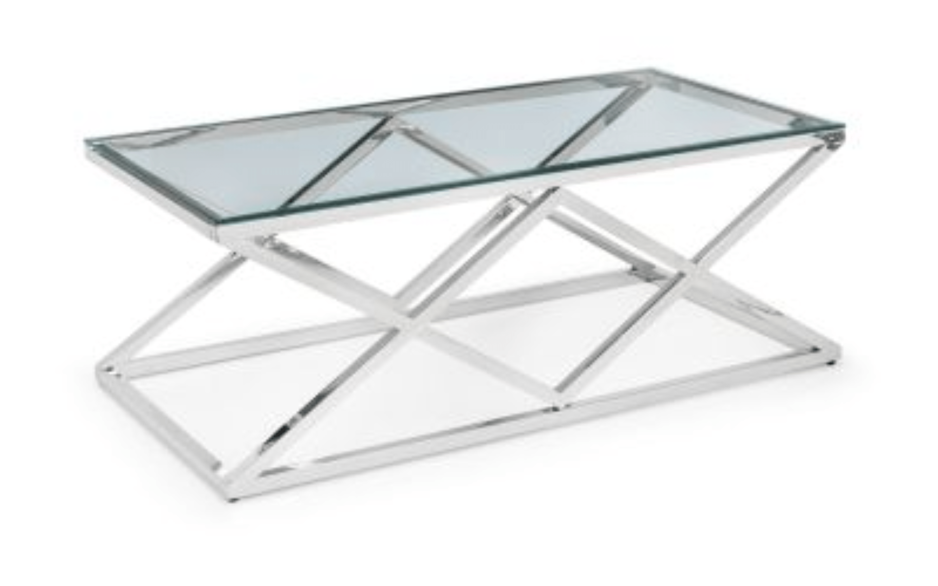 Julian Bowen Coffee Table Biarritz X Frame Coffee Table Bed Kings