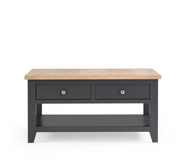 Bordeaux Coffee Table Dark Grey – Julian Bowen, view 4