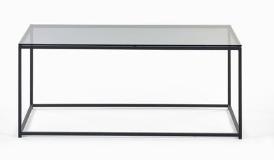 Chicago Coffee Table Smoked Glass – Julian Bowen, view 2