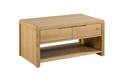 Curve Oak Coffee Table – Julian Bowen