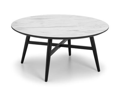 Firenze Marble Effect Coffee Table – Julian Bowen