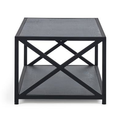 Julian Bowen Coffee Table Lima Coffee Table - Black Ash Bed Kings