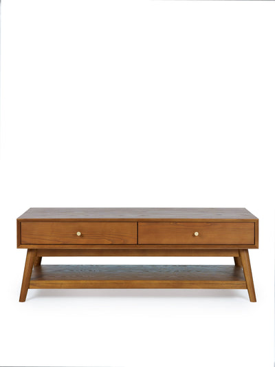 Lowry 2 Drawer Coffee Table – Julian Bowen, view 3
