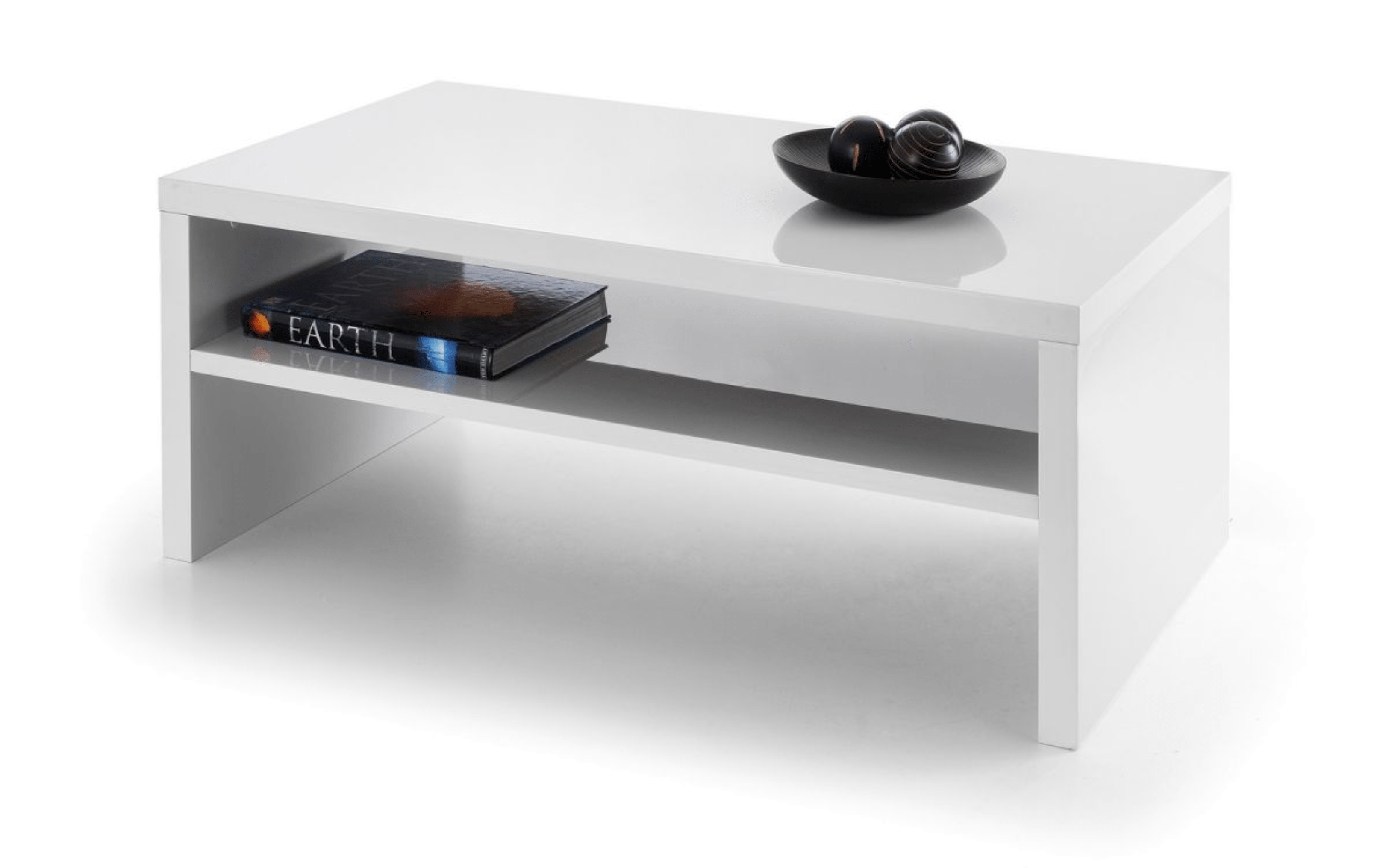 Julian Bowen Coffee Table Metro High Gloss Coffee Table White Bed Kings