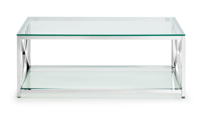 Miami Coffee Table - Silver – Julian Bowen, view 4