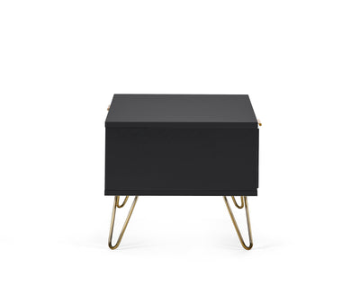 Julian Bowen Coffee Table Murano Coffee Table - Matt Black Bed Kings