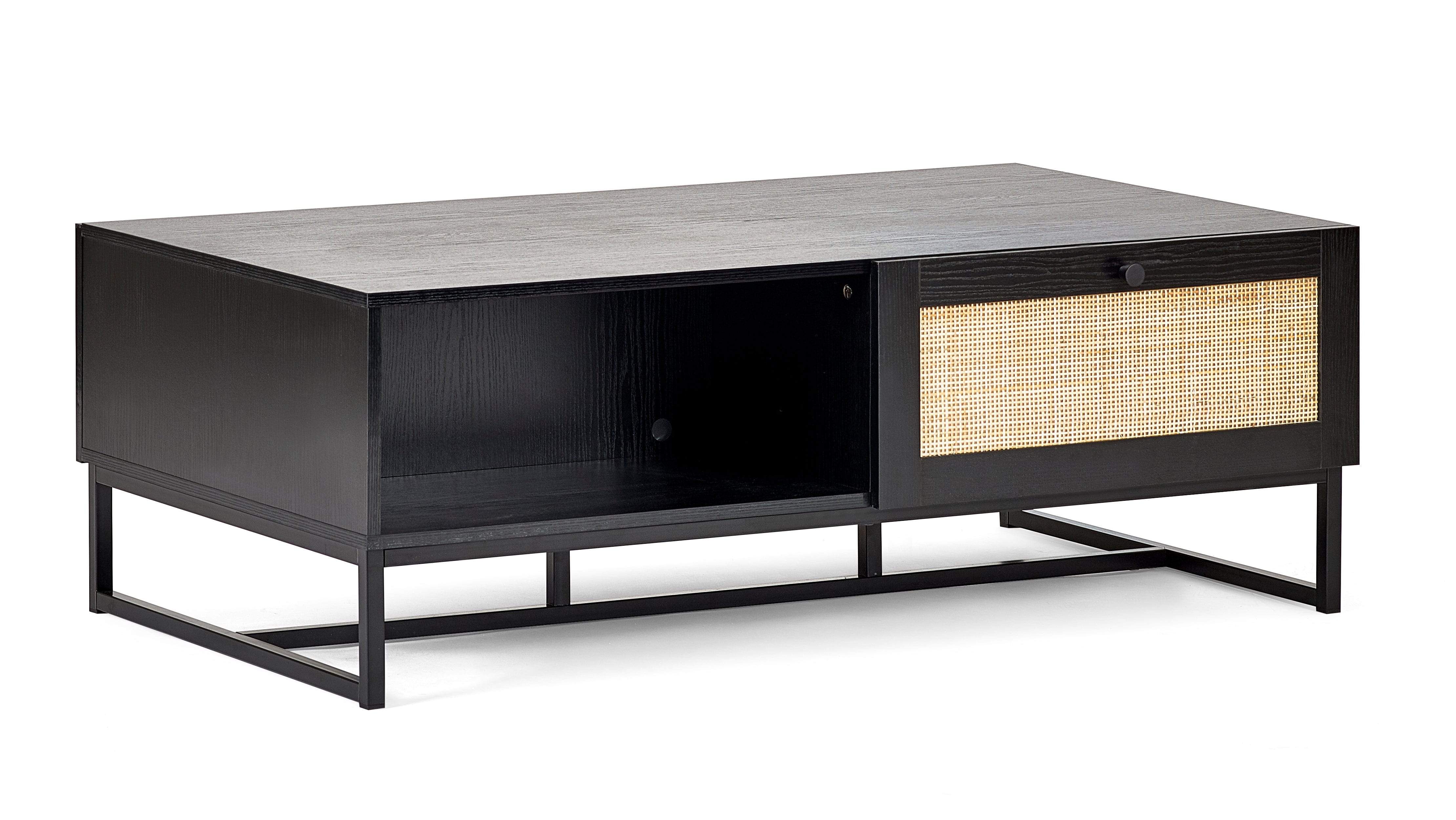 Padstow Coffee Table - Black – Julian Bowen