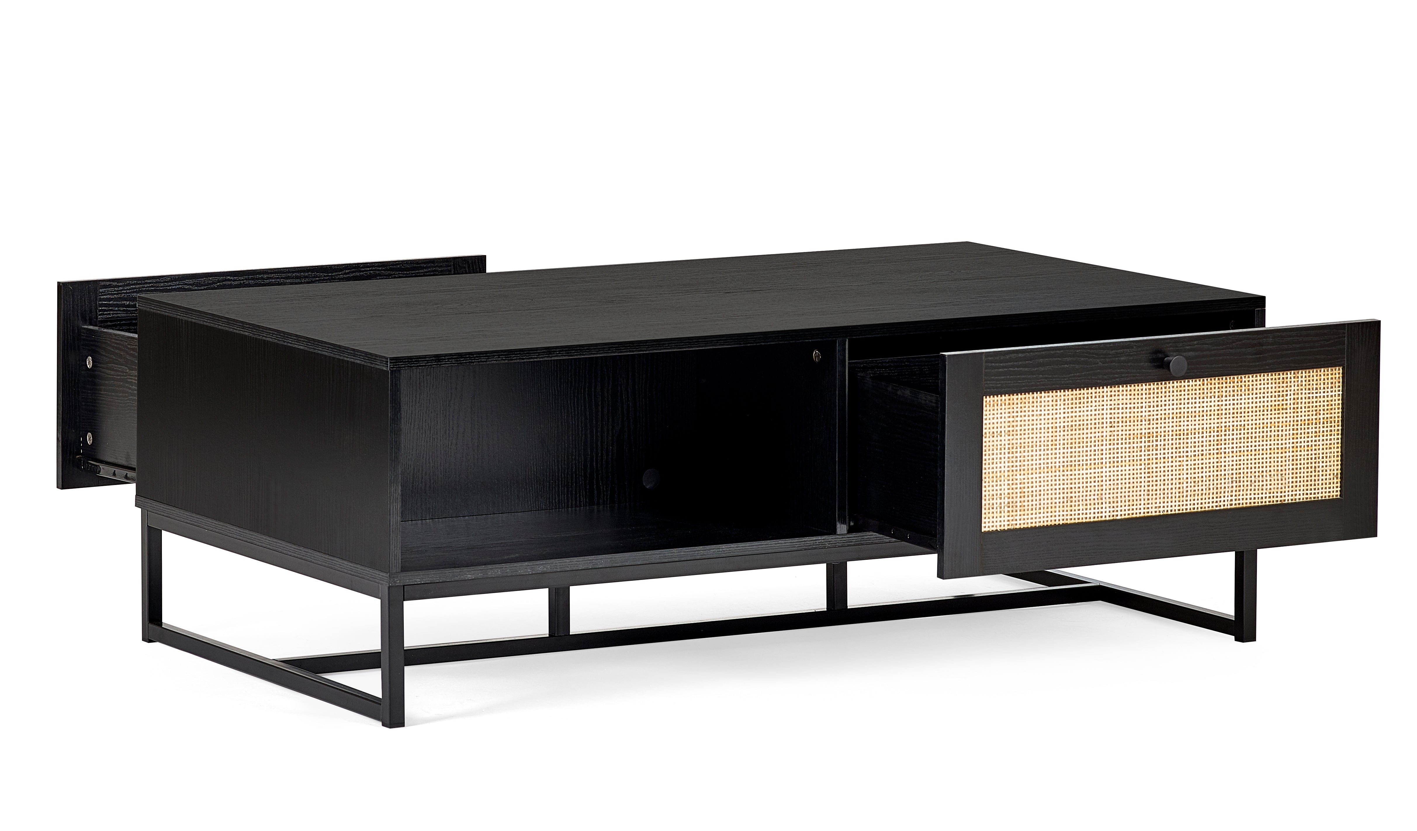 Padstow Coffee Table - Black – Julian Bowen, view 3