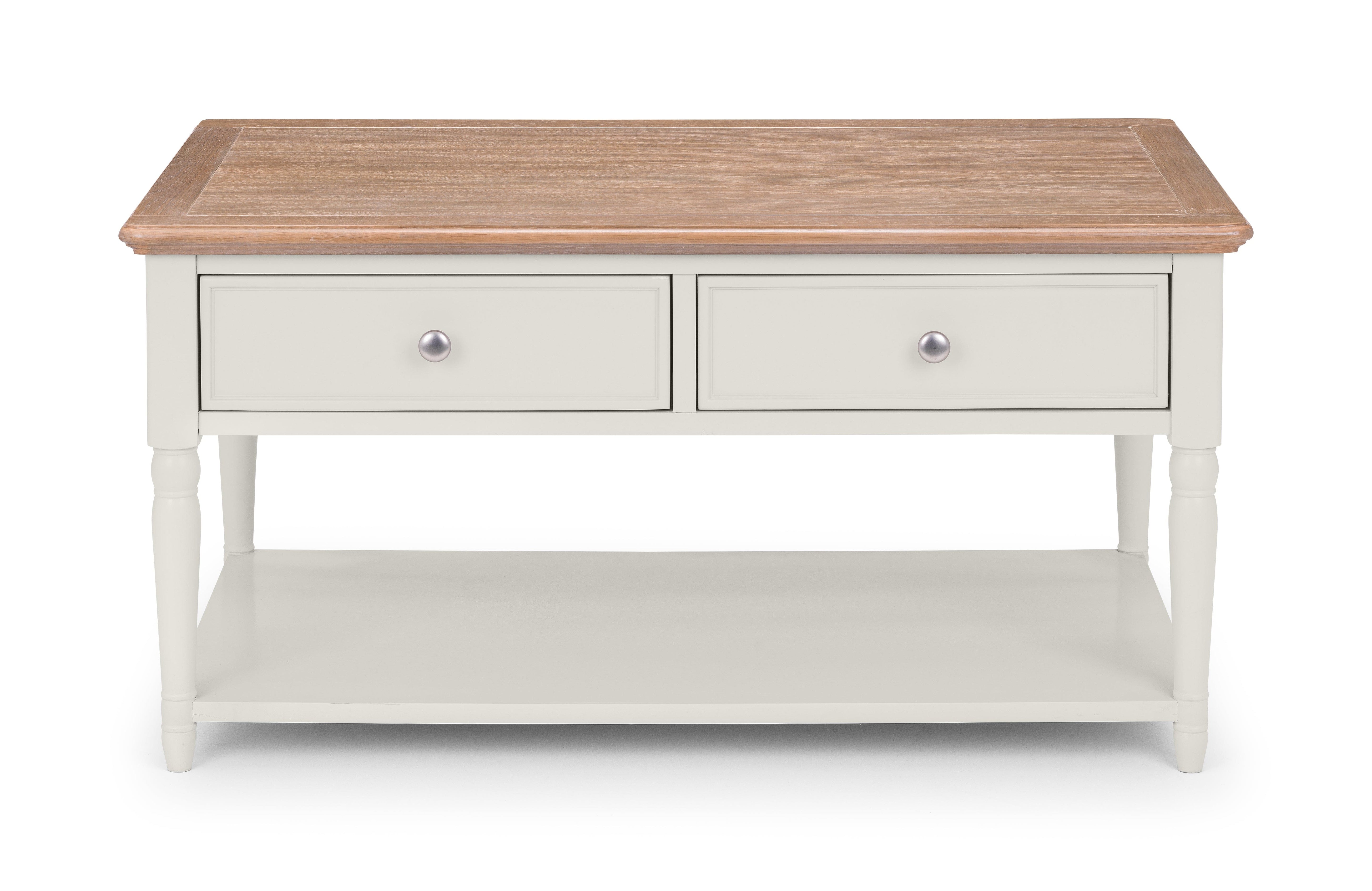 Provence 2 Drawer Coffee Table – Julian Bowen, view 2