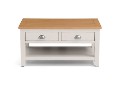 Richmond Coffee Table With 2 Drawers – Julian Bowen, view 2