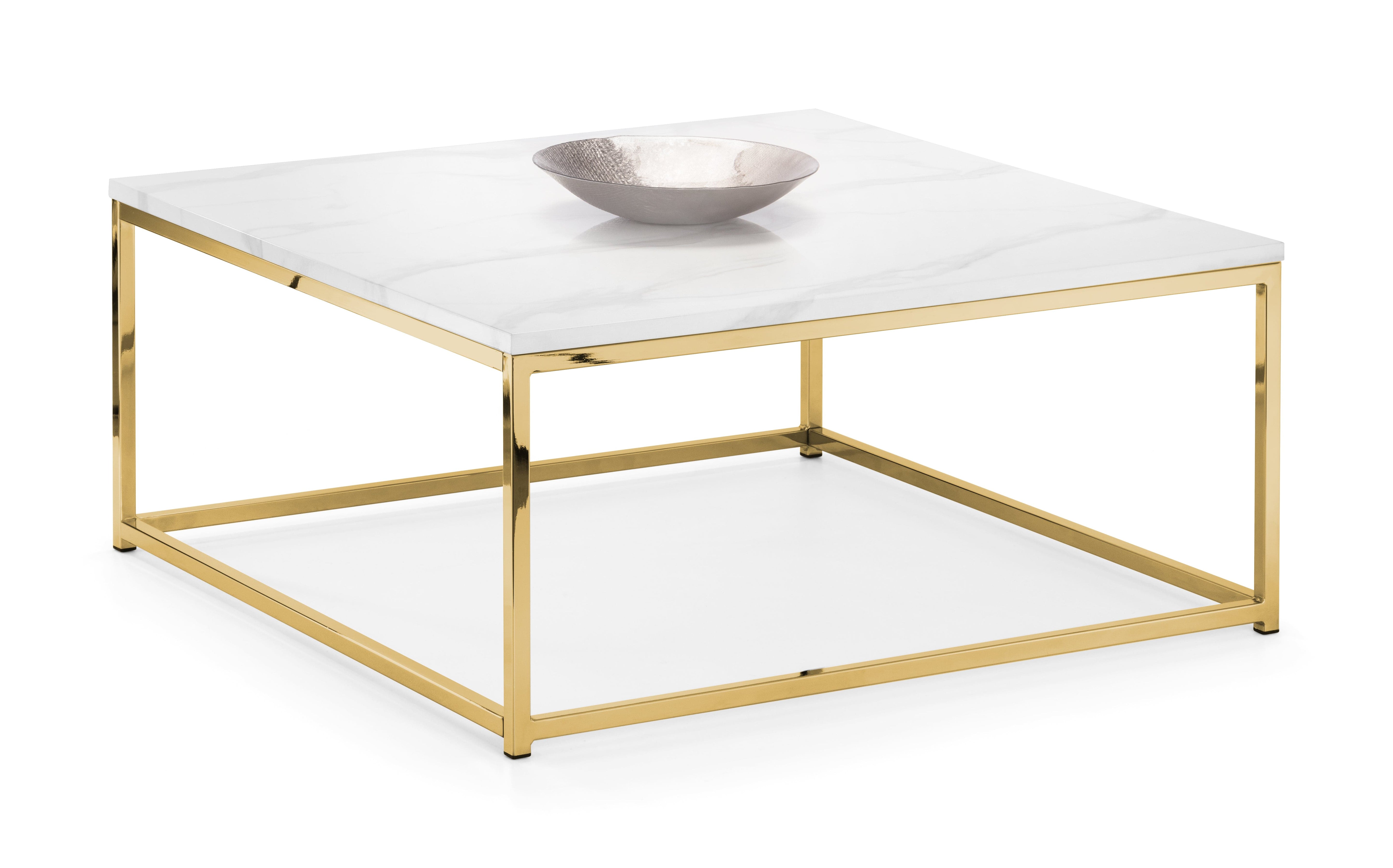 Scala Gold Coffee Table – Julian Bowen