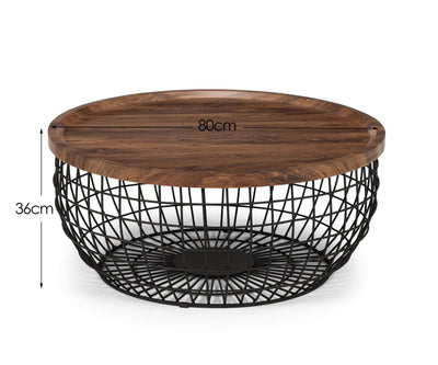 Smithson Storage Coffee Table – Julian Bowen, view 3