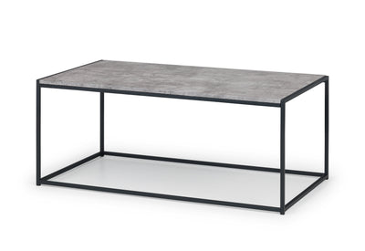 Staten Concrete Coffee Table – Julian Bowen