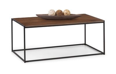Tribeca Coffee Table - Walnut – Julian Bowen, view 2