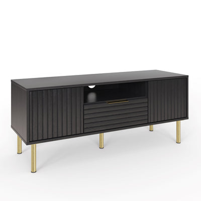 Nervata TV Unit Black – GFW, view 4