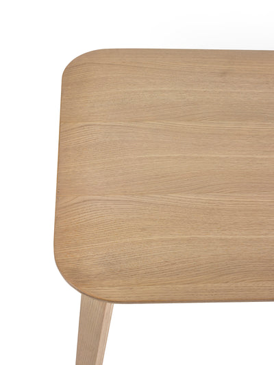 Kaito Oak Curved Leg Bench – Julian Bowen, view 5