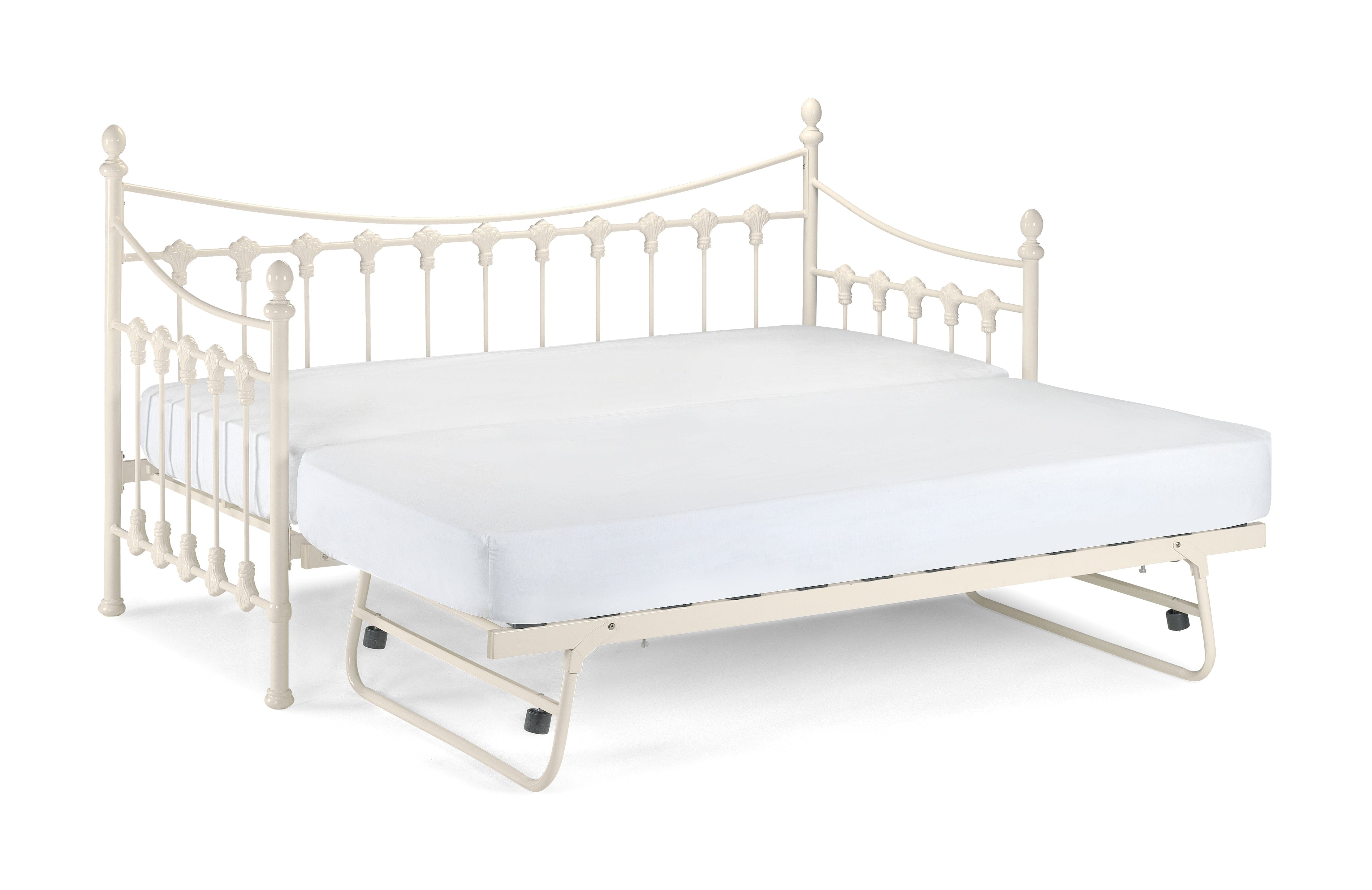 Versailles Underbed/Trundle Bed - Stone White – Julian Bowen, view 2