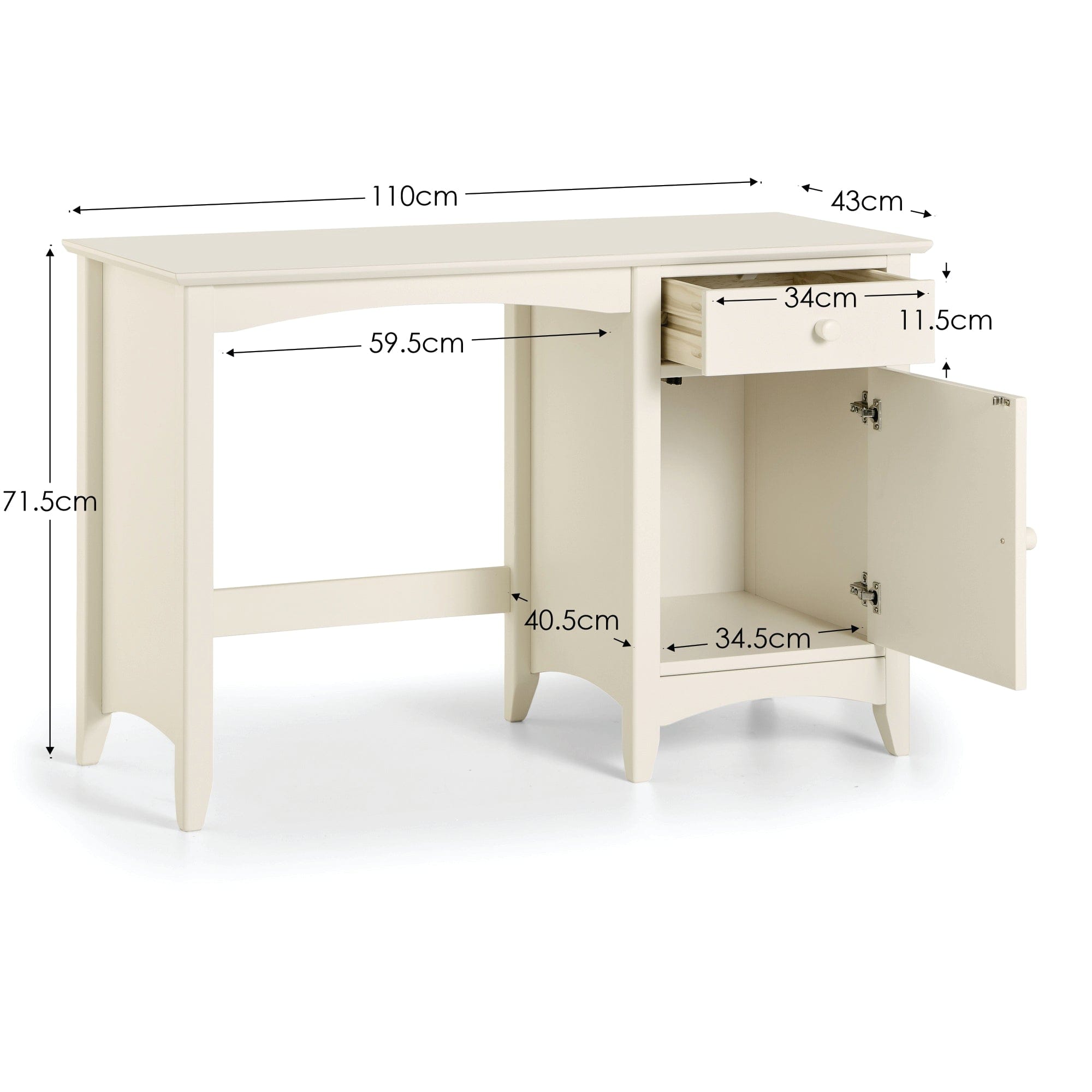 Cameo Desk – Julian Bowen, view 4