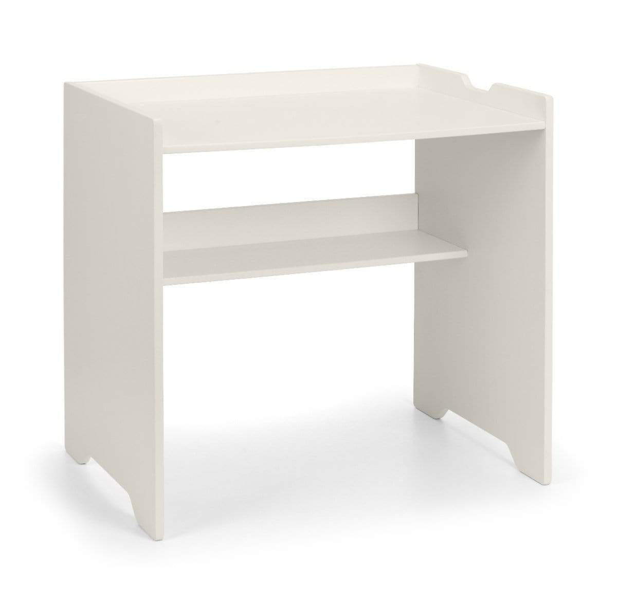 Julian Bowen DESK Pluto Desk - Stone White Bed Kings