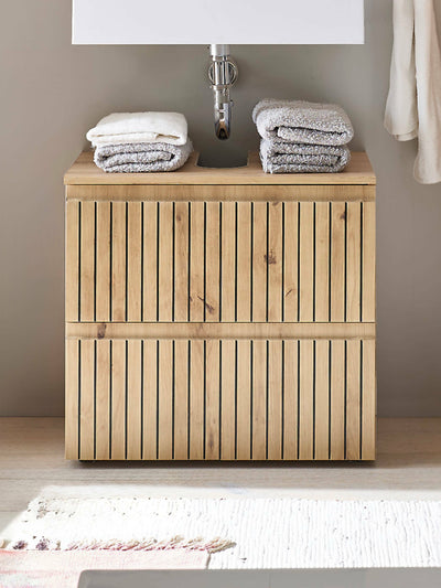 Austin 2 Drawer Under Sink Cabinet – Julian Bowen, view 2