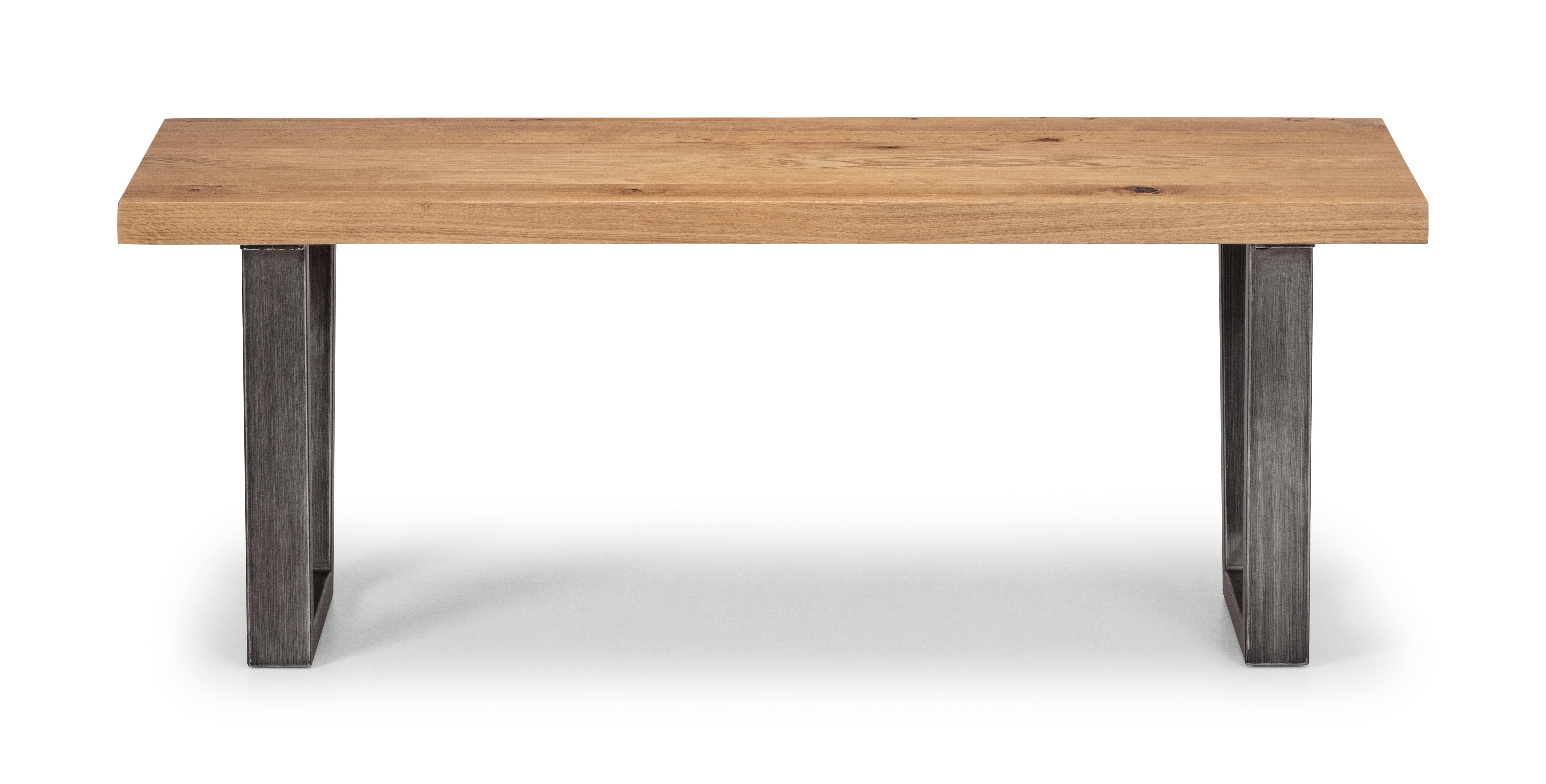 Brooklyn Bench - Oak – Julian Bowen, view 3