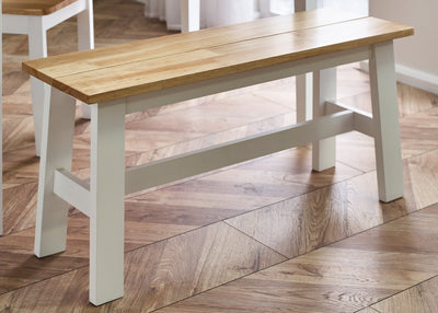 Linwood Small Bench – Julian Bowen, view 2