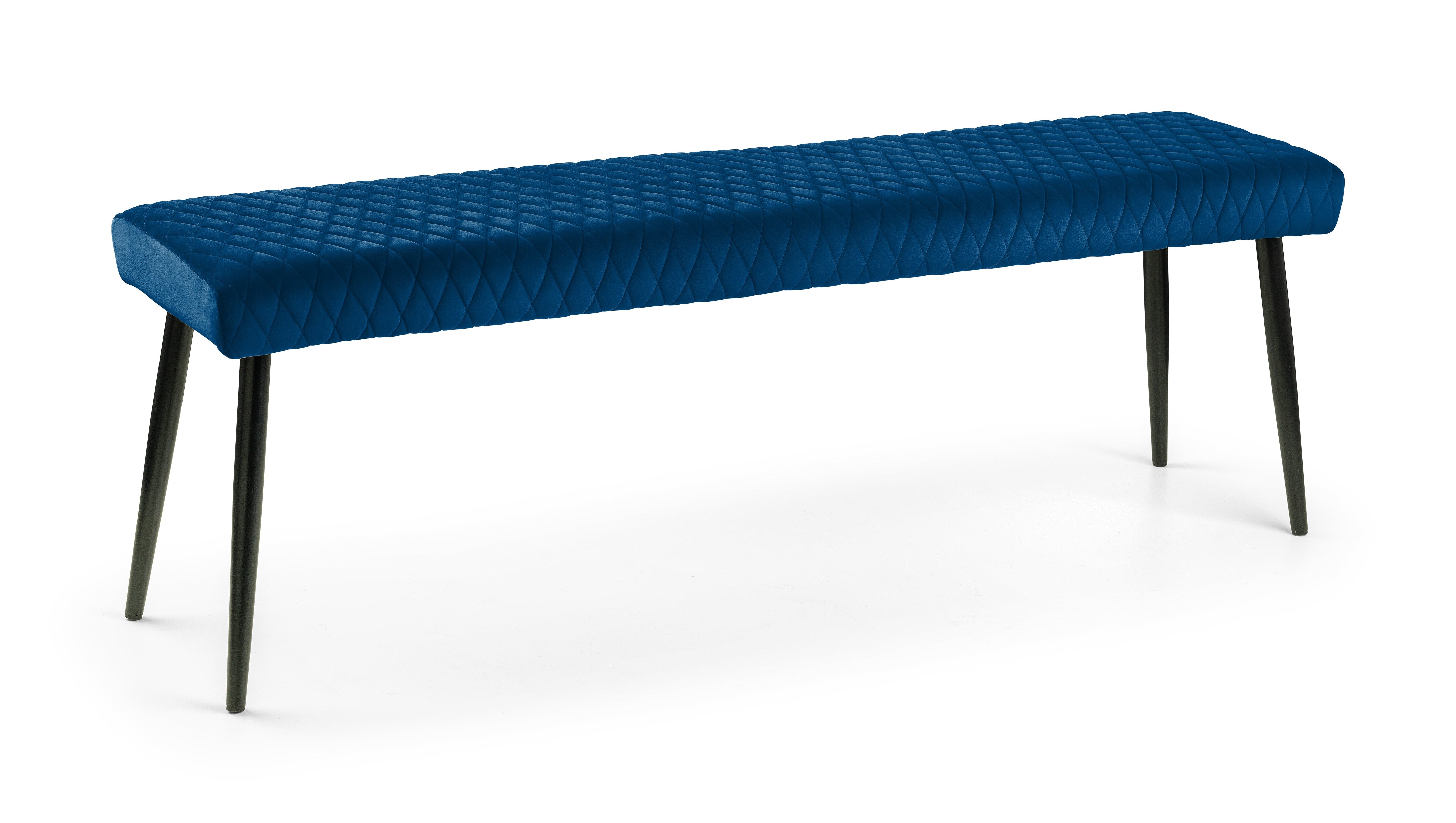 Luxe Low Bench - Blue – Julian Bowen