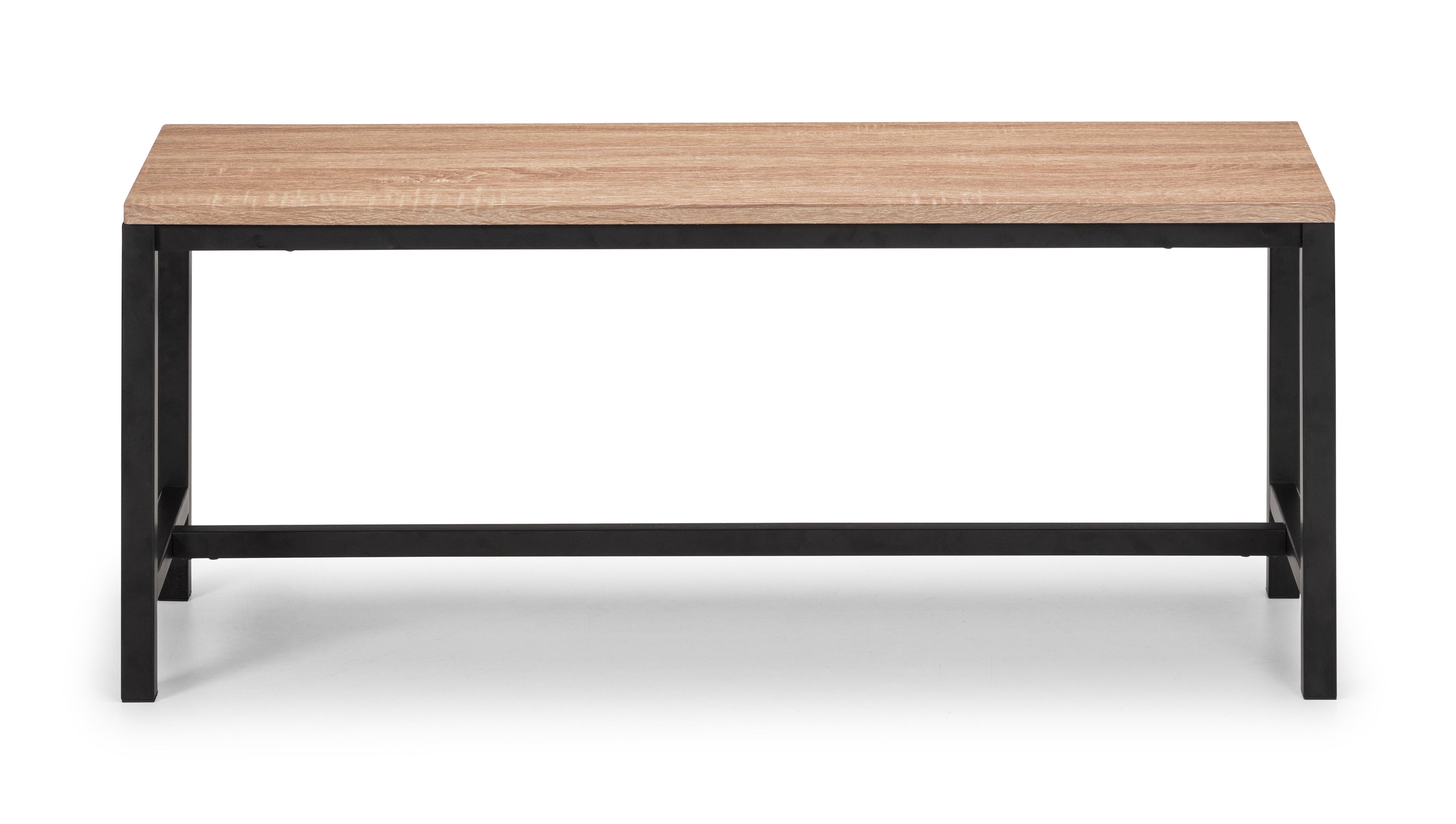 Tribeca Bench - Sonoma Oak – Julian Bowen, view 2