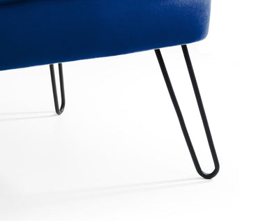 Julian Bowen Dining Chair Lisbon Chair - Blue Bed Kings