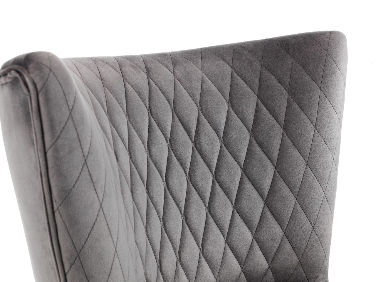 Julian Bowen Dining Chair Lisbon Chair - Grey Bed Kings